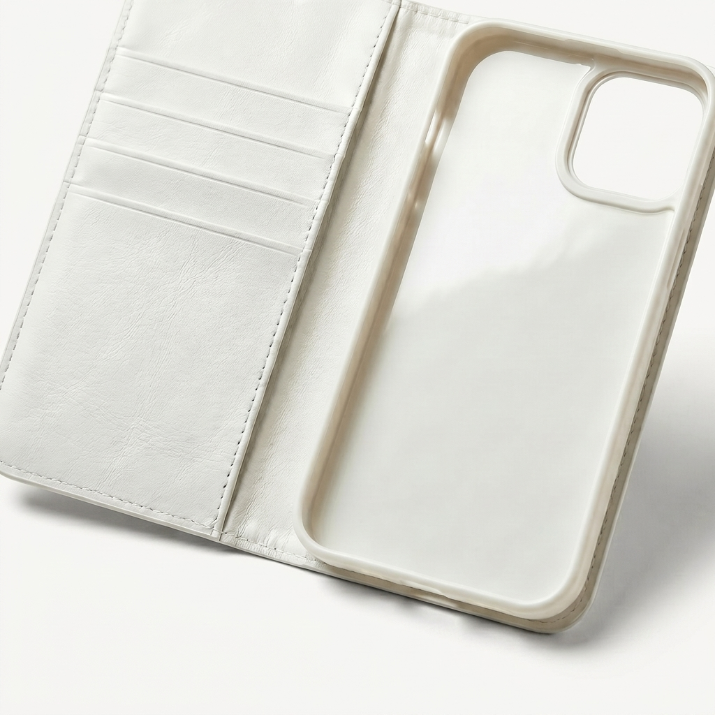 Leather-Style Wallet Flip Case Compatible with iPhone 16 Pro Max